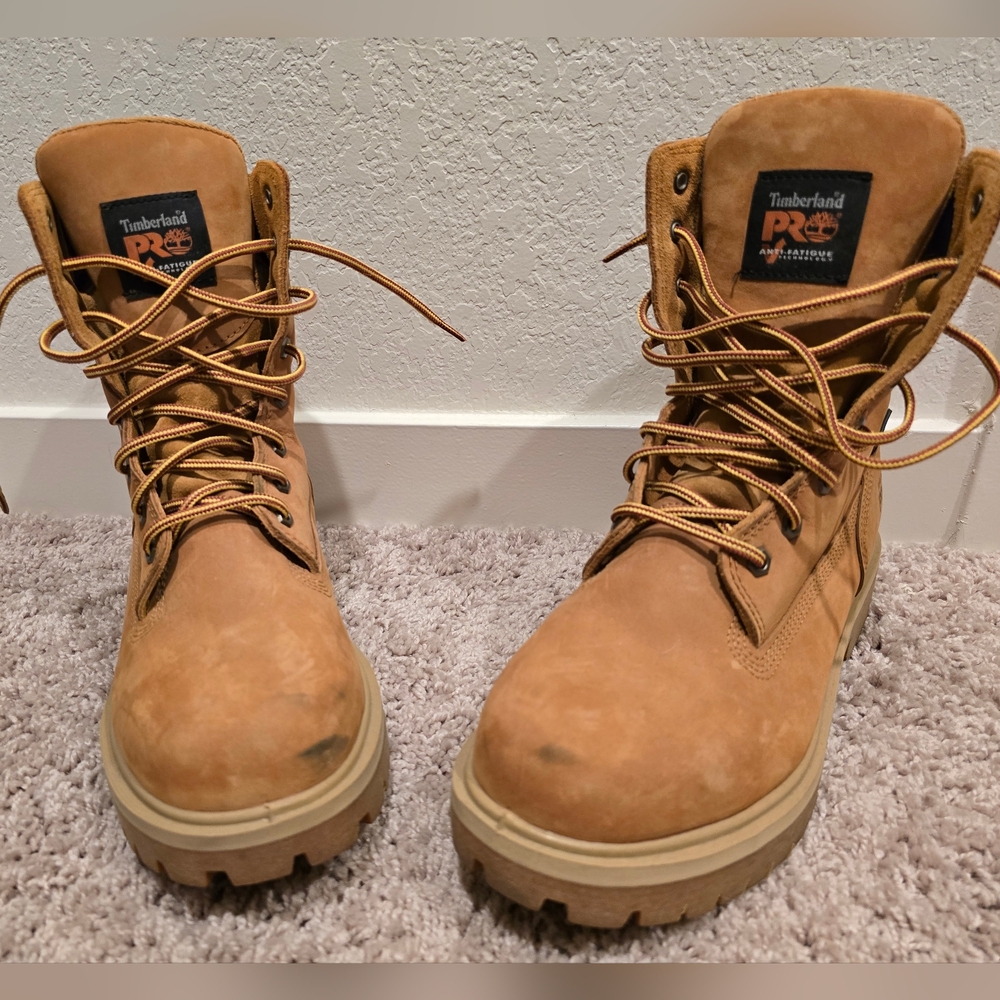 Timberland PRO Men's Direct Attach 8" Insulated Waterproof Steel Toe Work Boots